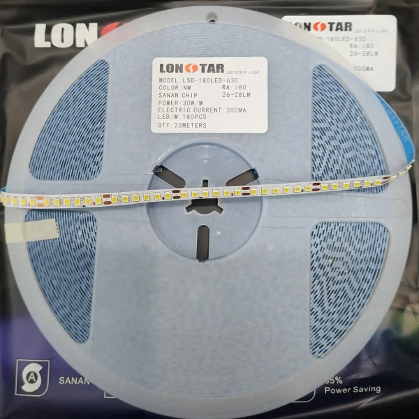 ال ای دی نواری درایورخور 300 میلی آمپر تراکم 180 برند لان استار lonstar نچرال