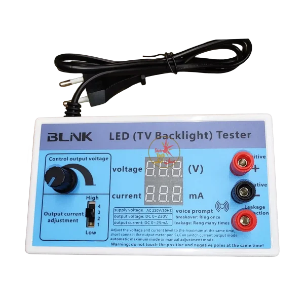 تستر backlight بک لایت BLINK بلینک